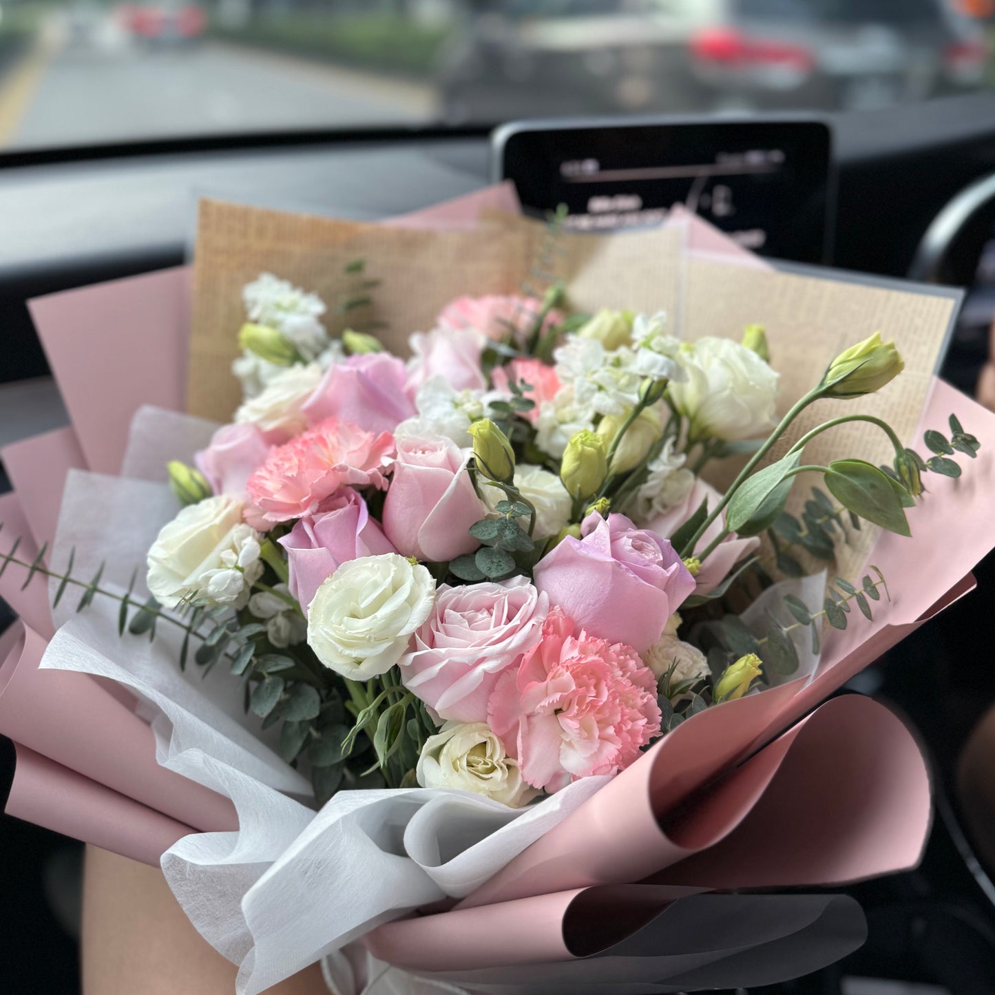 Embrace- Rose & Carnation