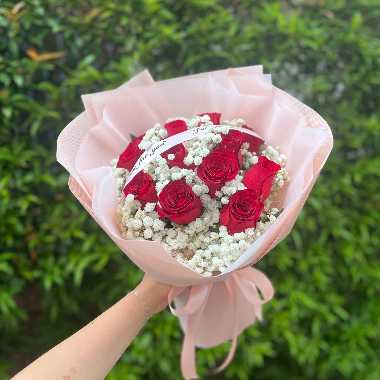 Be Mine- 12 rose bouquet