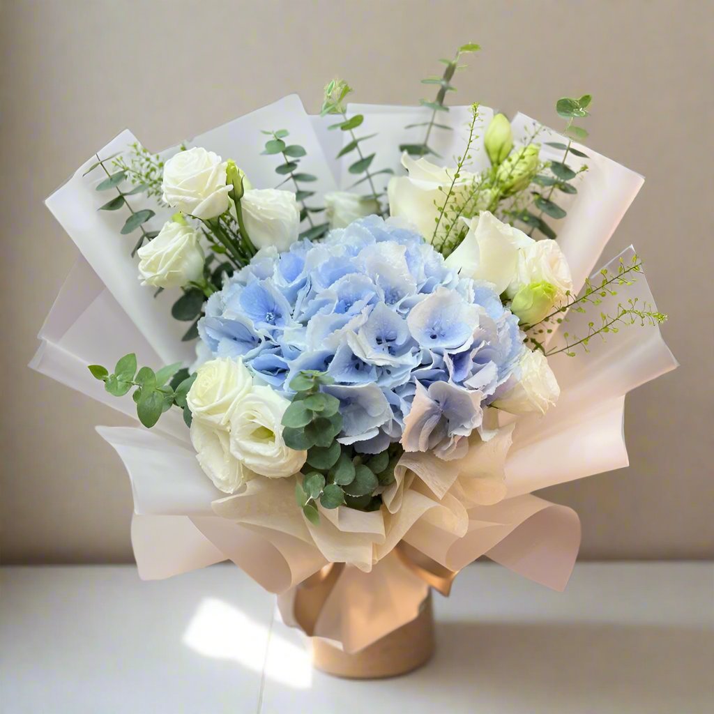 Blue blooms
