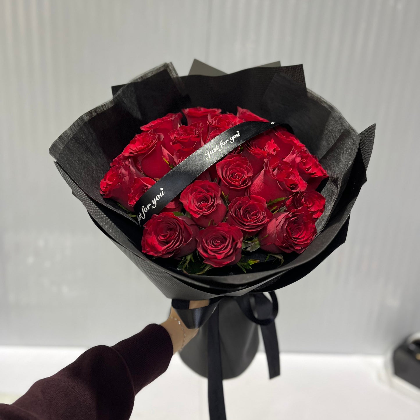 Black Love- 26 rose bouquet