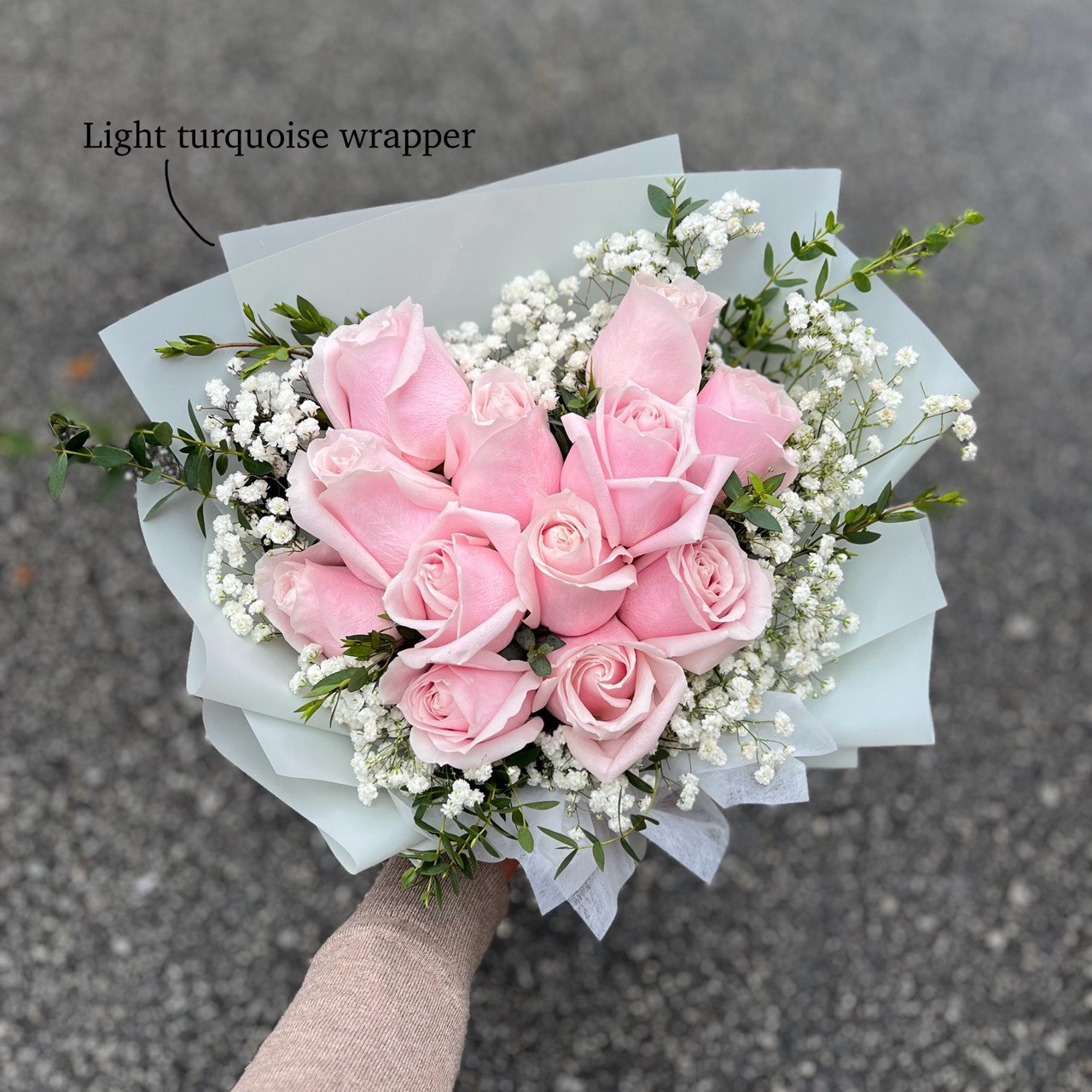 Love- 12 rose bouquet (heart shape arrangement) – Cool Petals