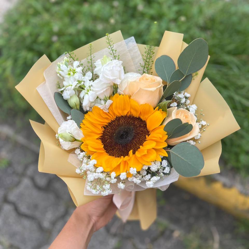 {G20} Gift- sunflower & mixed sunflowers